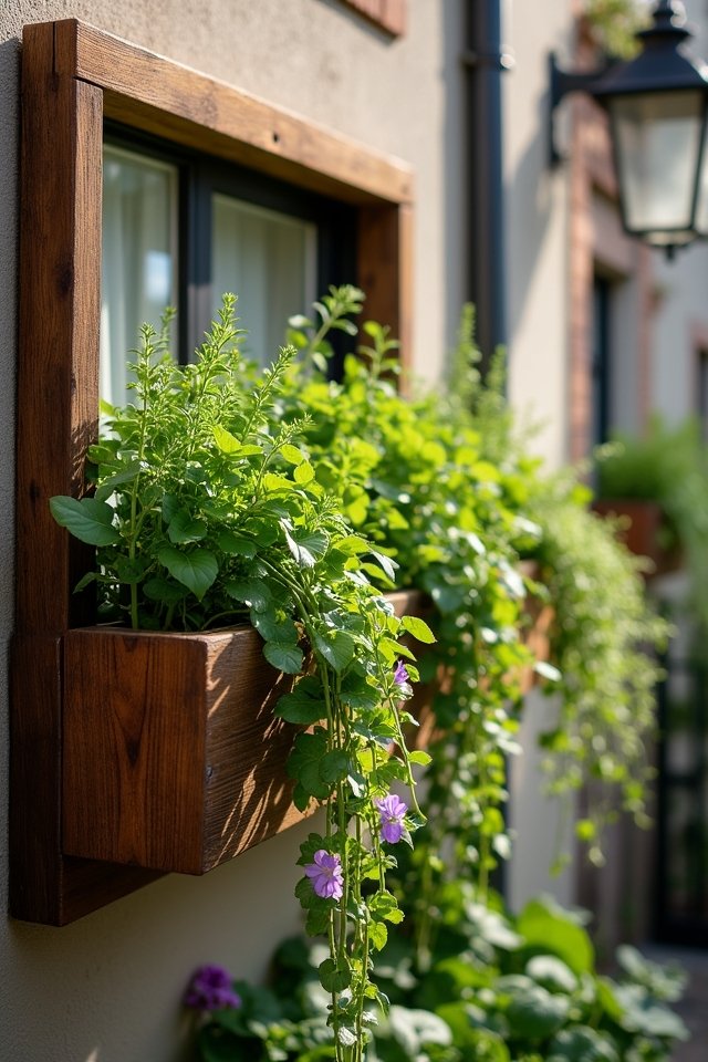 transform walls with greenery