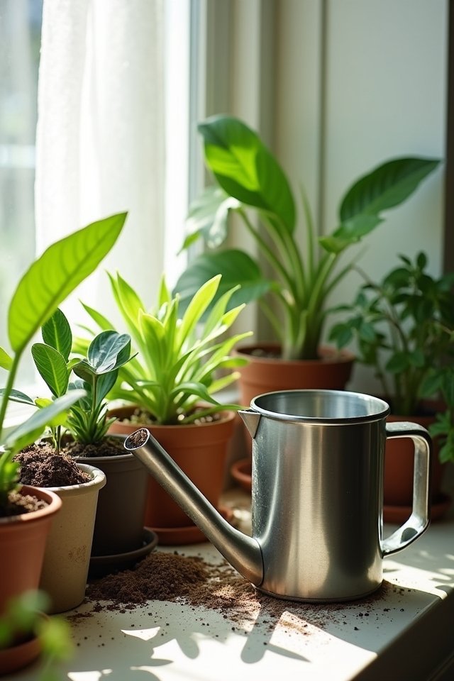 understanding indoor plant watering