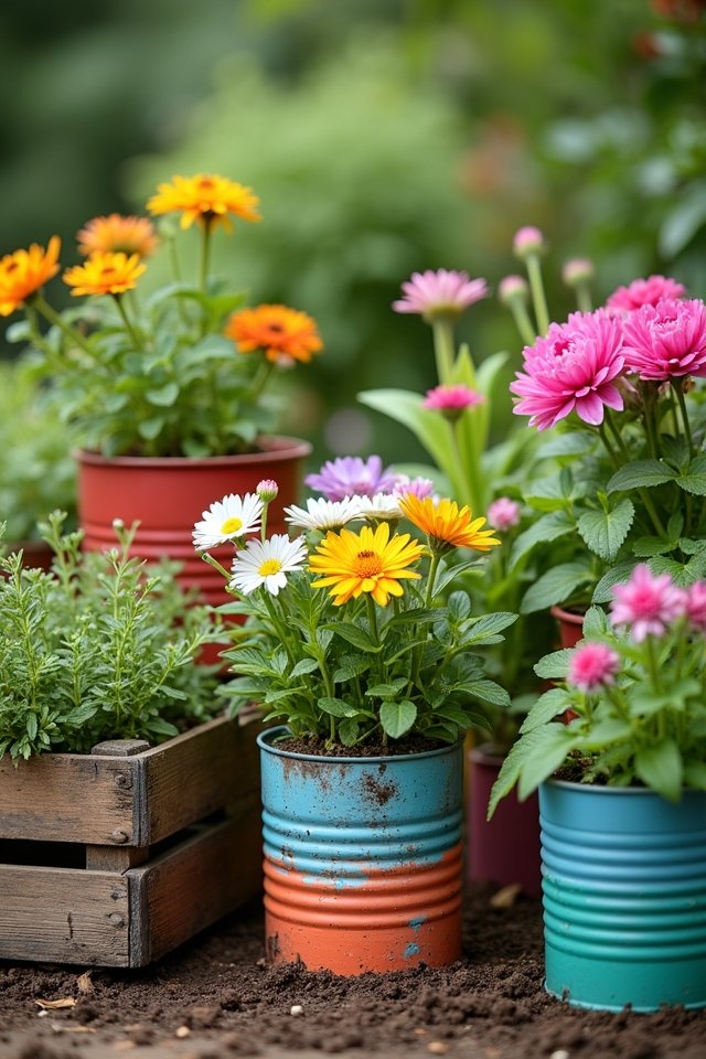 upcycled garden container projects