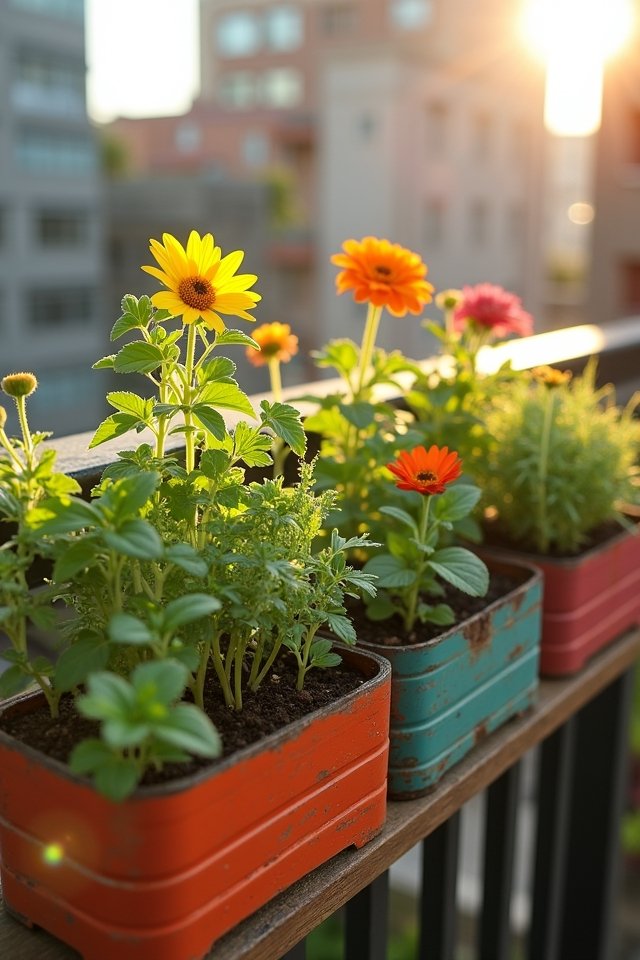upcycled planters spark creativity