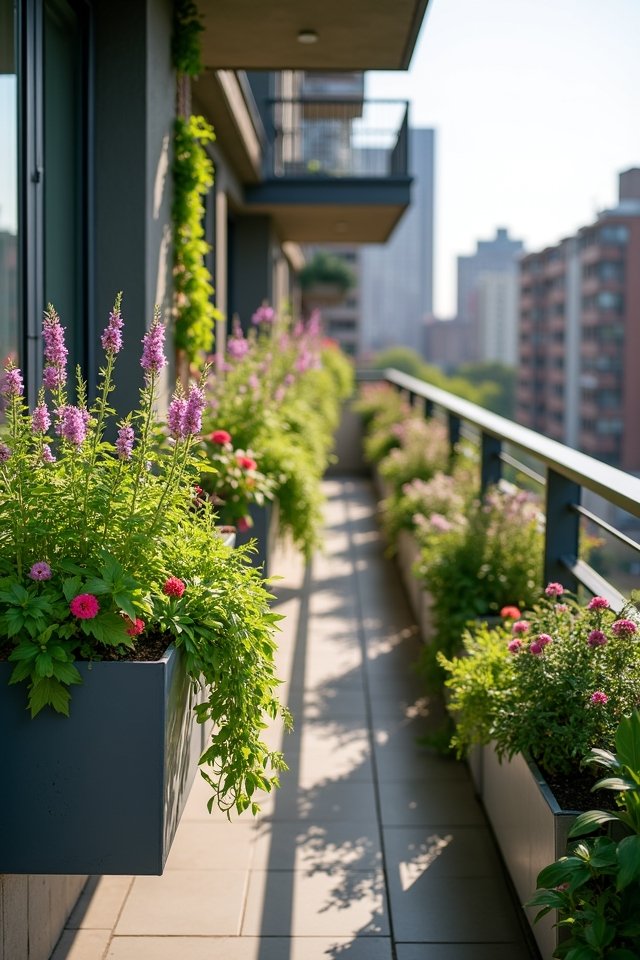 urban balcony garden transformation
