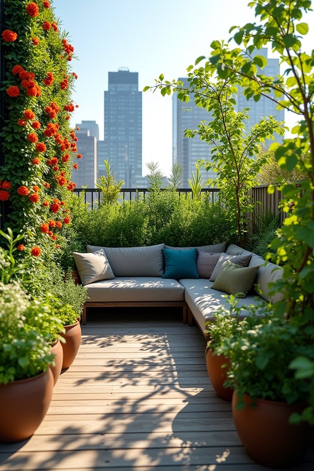 urban container gardening ideas