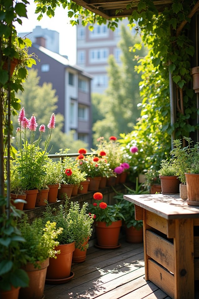 urban container gardening joy