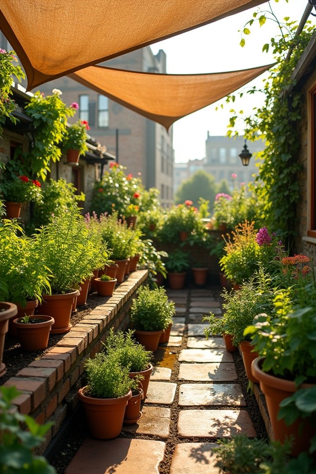 urban garden microclimate creation