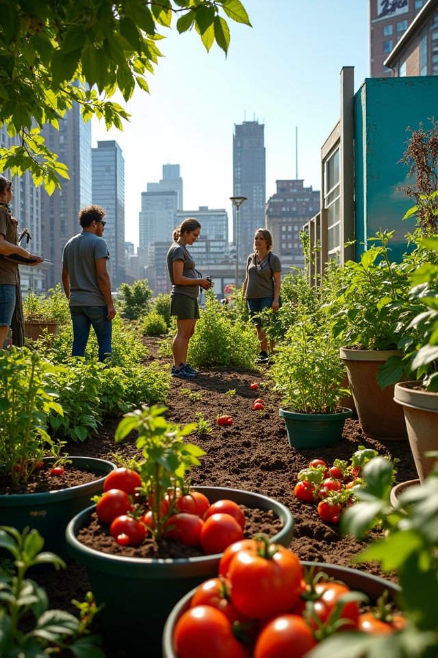 urban gardening community benefits