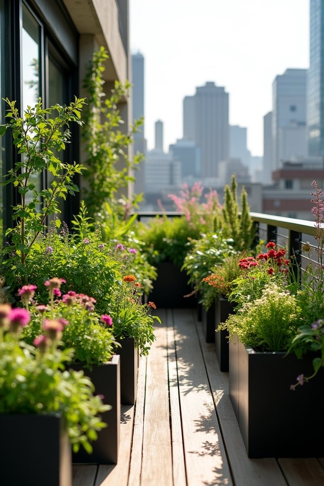 urban gardening container creativity