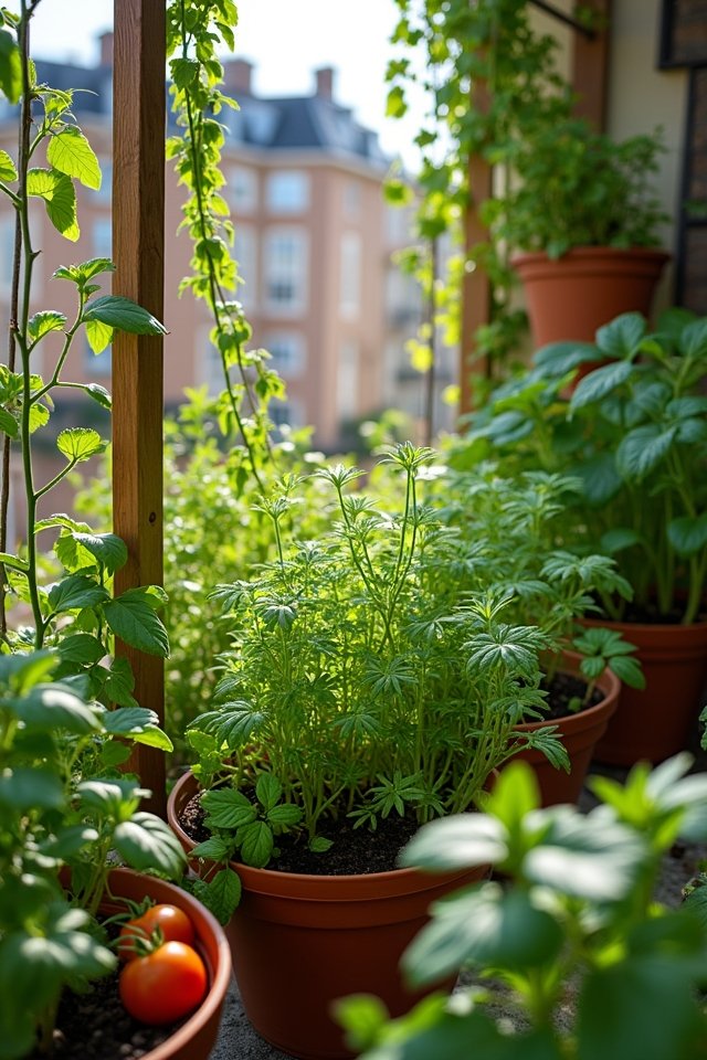 urban gardening plant selection