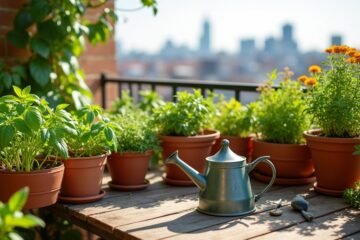 urban gardening potting tips