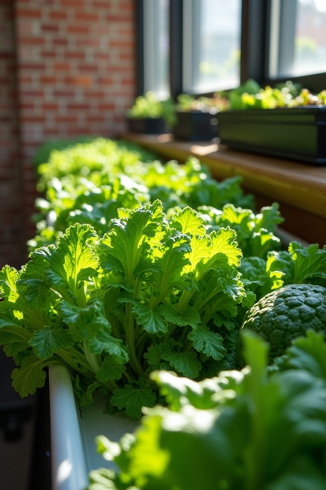 urban hydroponic plant selection