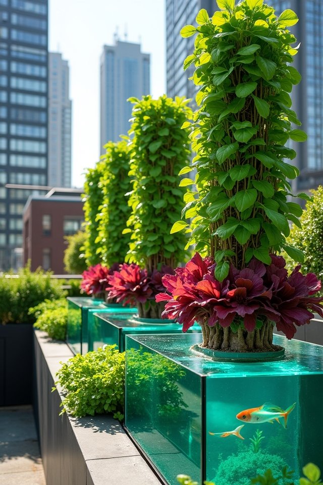 urban hydroponics and aquaponics