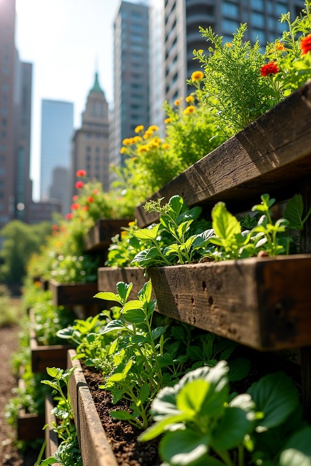 urban vertical gardening solution