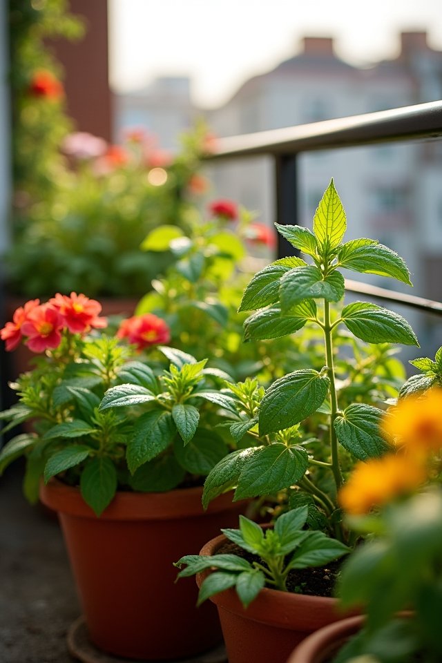 variety color native plants