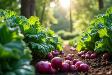 vegetables thriving in shade