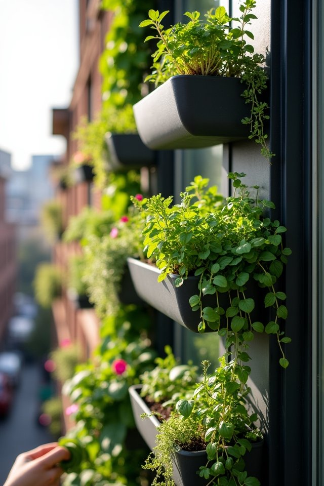 vertical garden plant selection