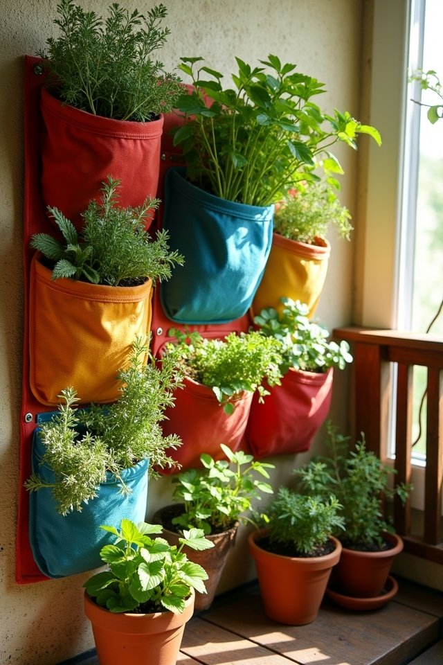 vertical garden shoe organizer