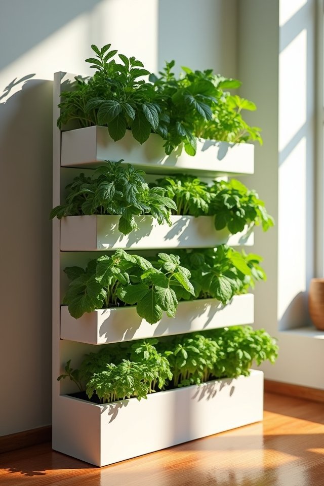 vertical garden space saving solutions