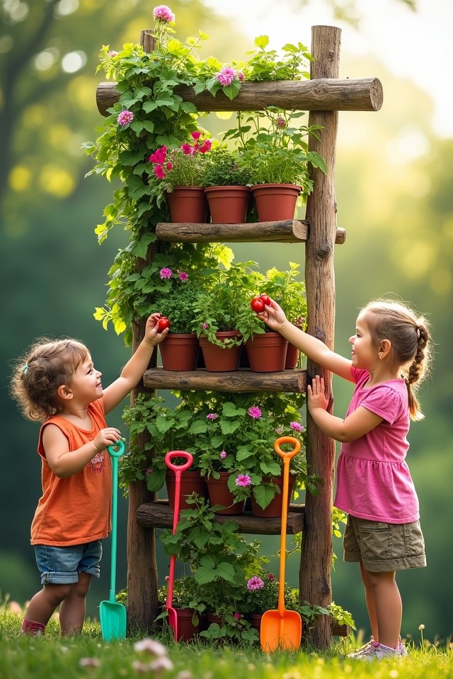 vertical garden structure options