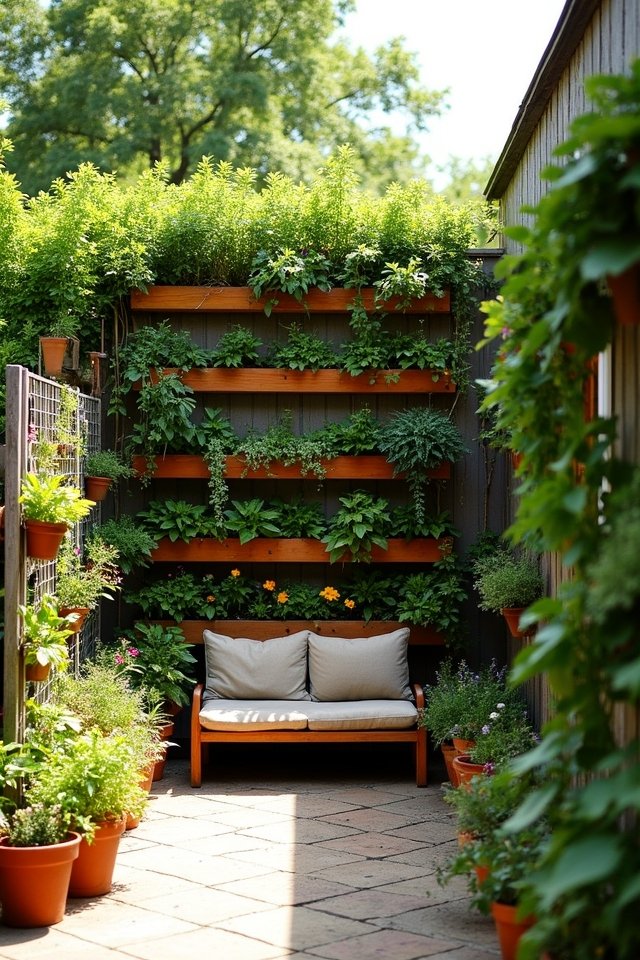 vertical garden transformation techniques