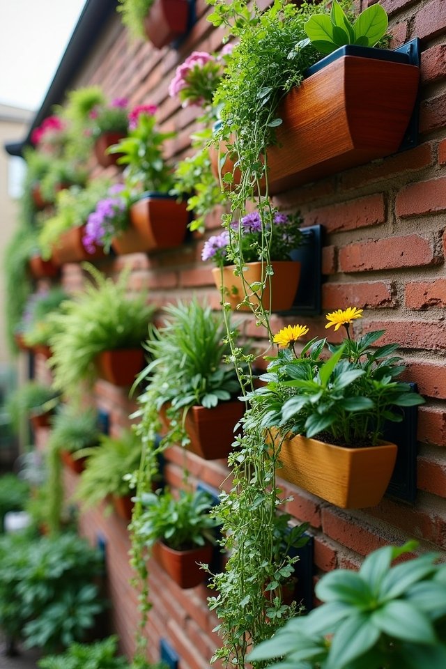 vertical garden wall planters