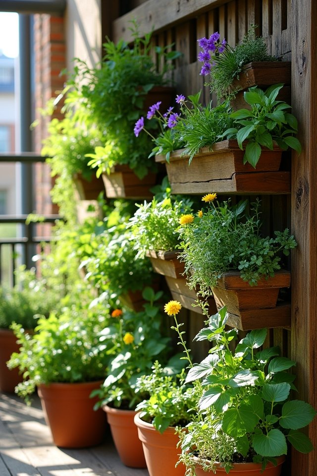 vertical garden wall planters