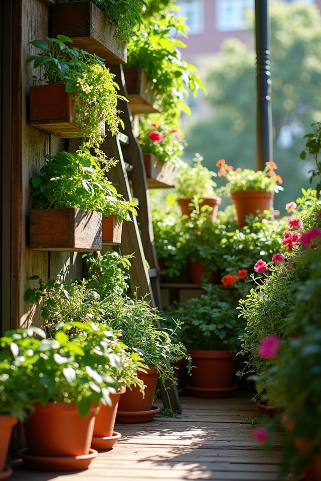 vertical gardening for balconies