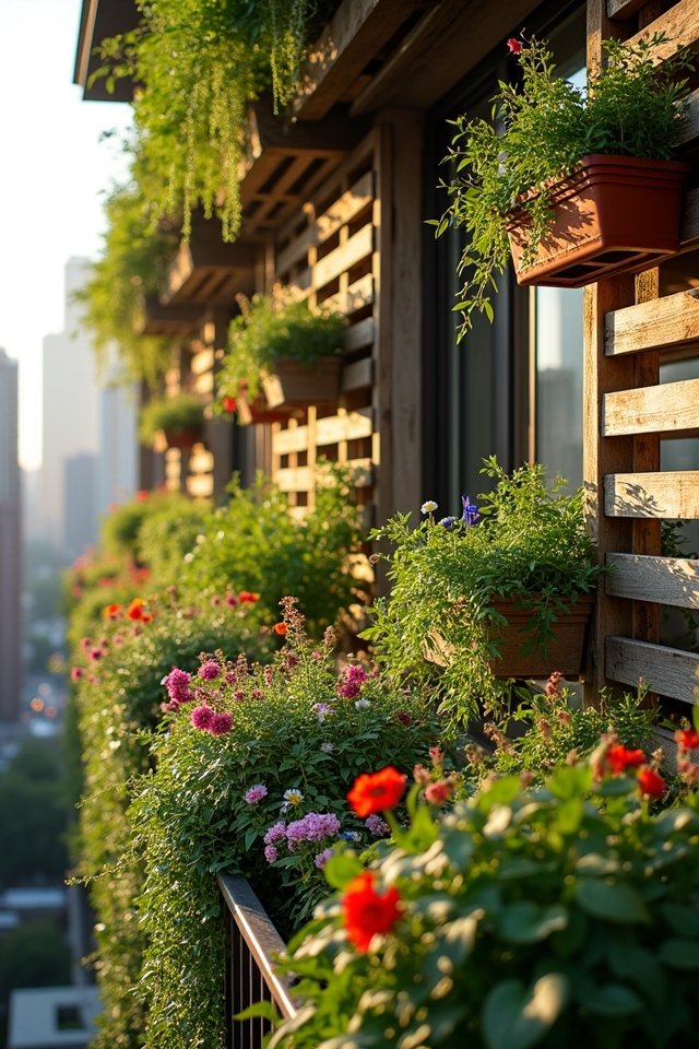 vertical gardening for balconies