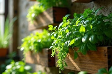 vertical gardening for herbs