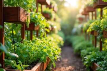 vertical gardening for small veggies