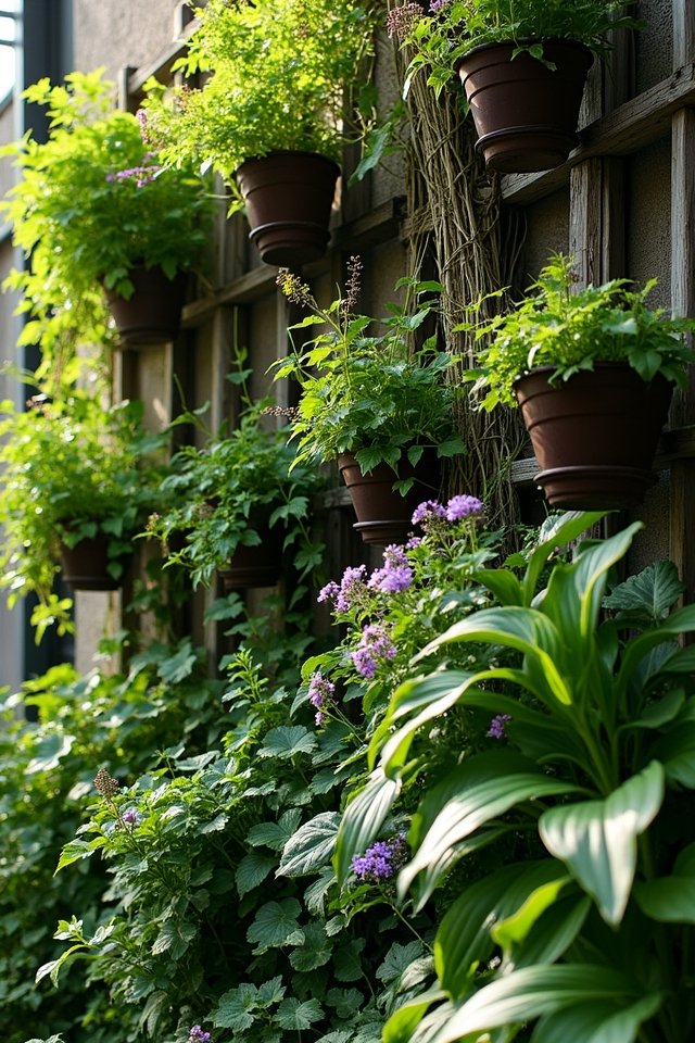 vertical gardening plant selection