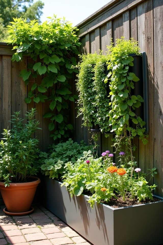 vertical gardening space maximization