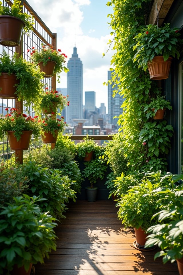 vertical gardening space maximization