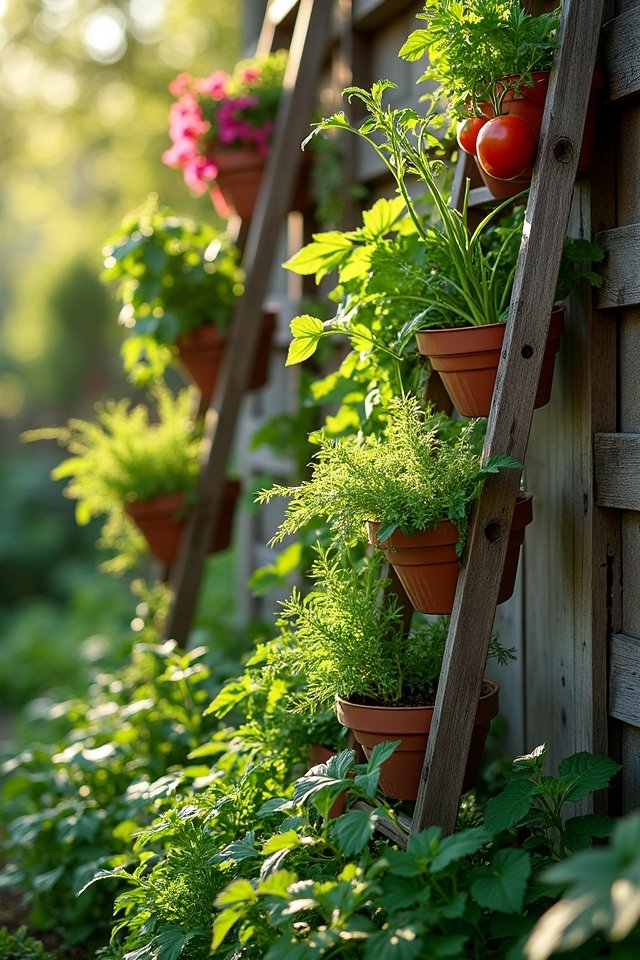 vertical gardening space saving techniques