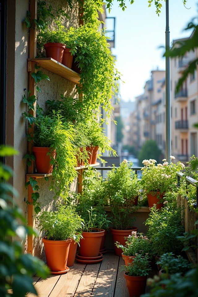 vertical gardening structures elevate spaces