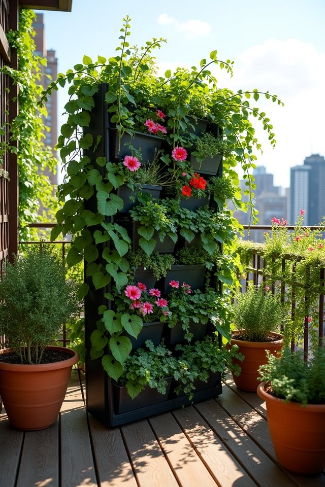 vertical gardening system options
