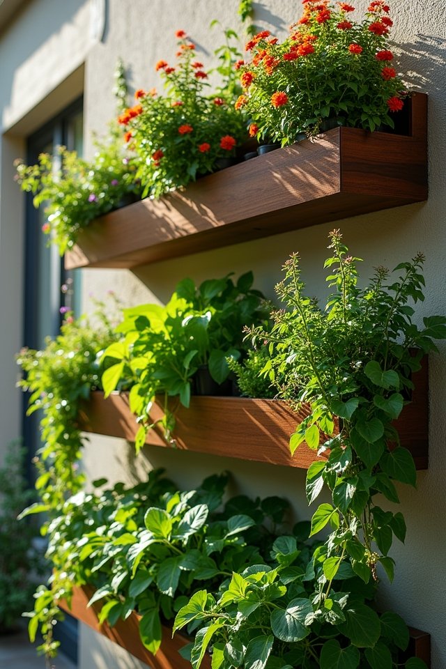 vertical gardening with creativity