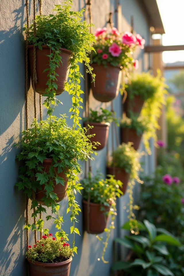vertical gardening with creativity