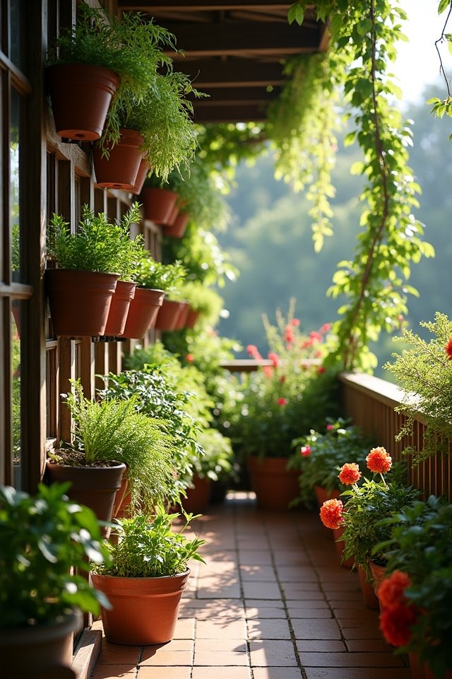 vertical gardening with creativity