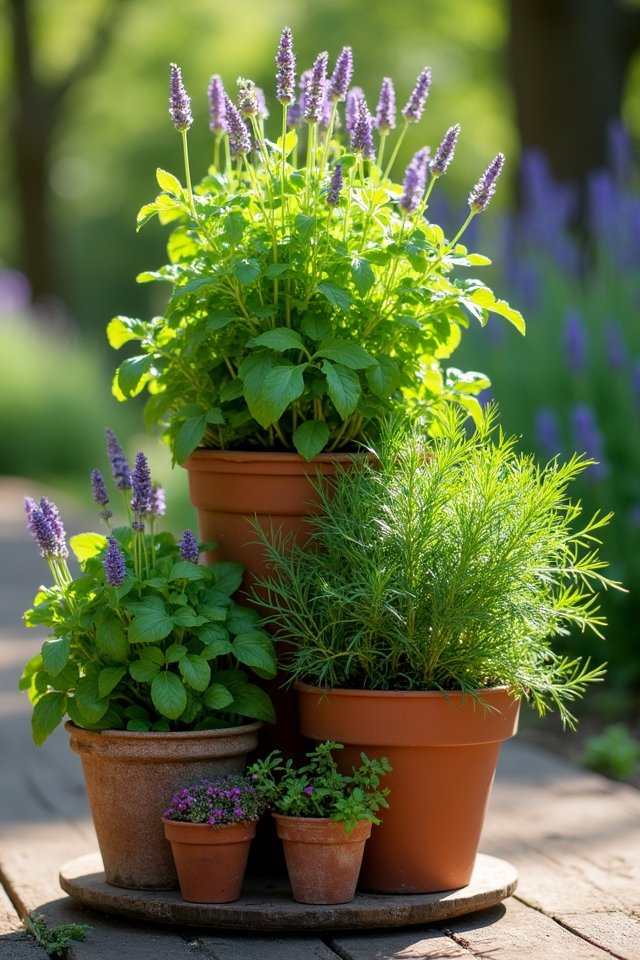 vertical herb garden designs