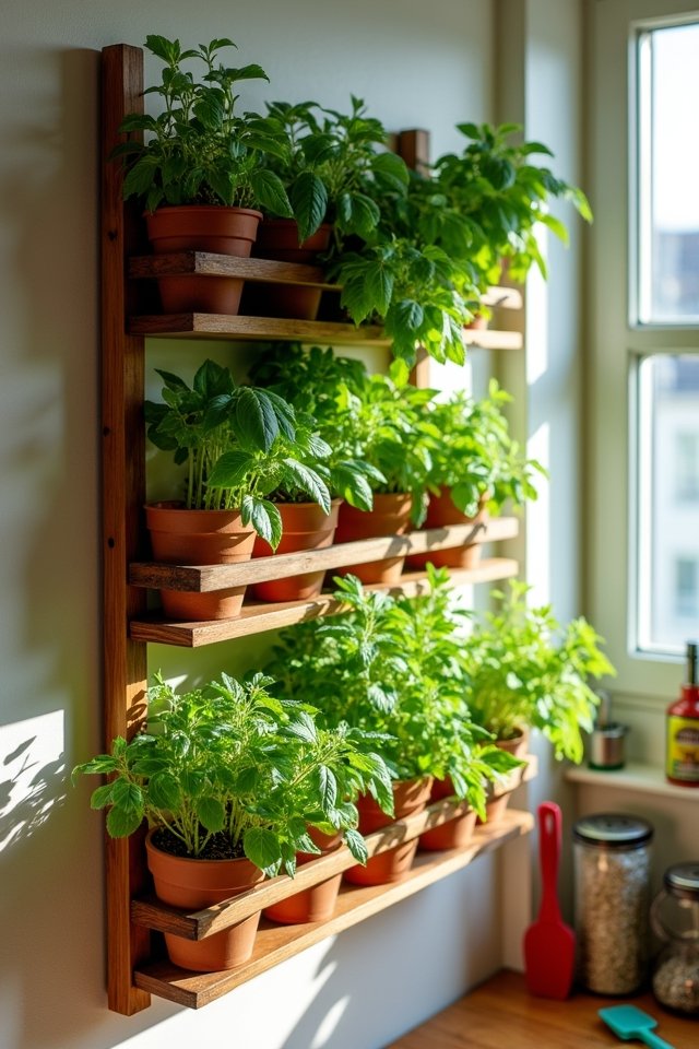 vertical herb garden solutions