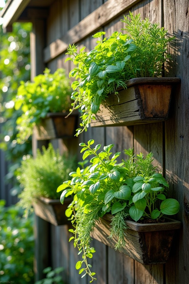 vertical herb gardening made easy
