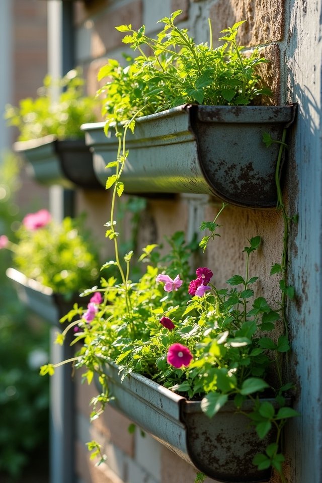vertical herb gardening solution