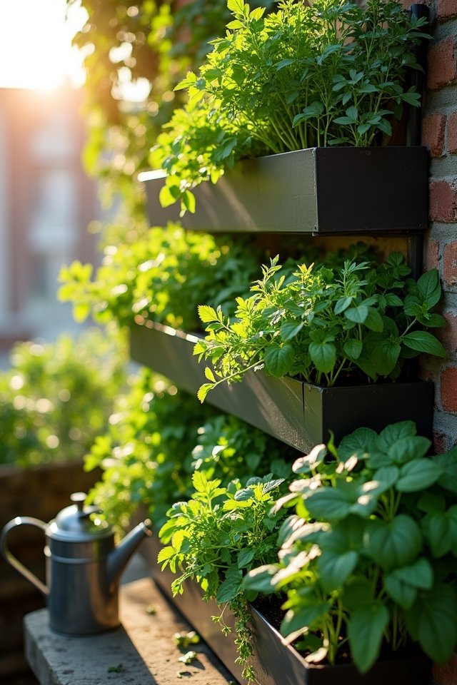 vertical herb gardening solutions