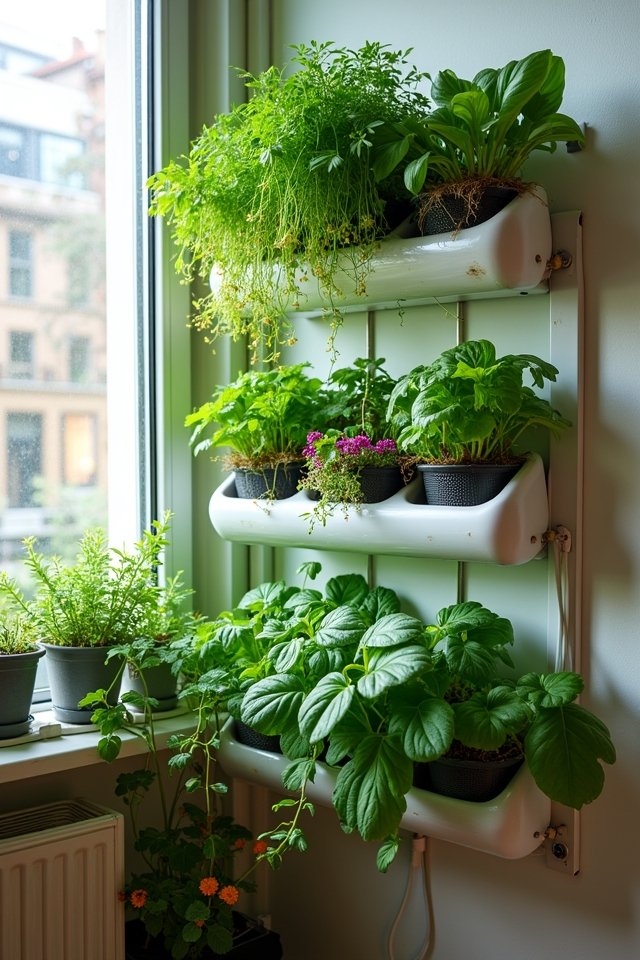 vertical hydroponic gardening solutions