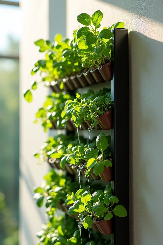 vertical hydroponic indoor gardening