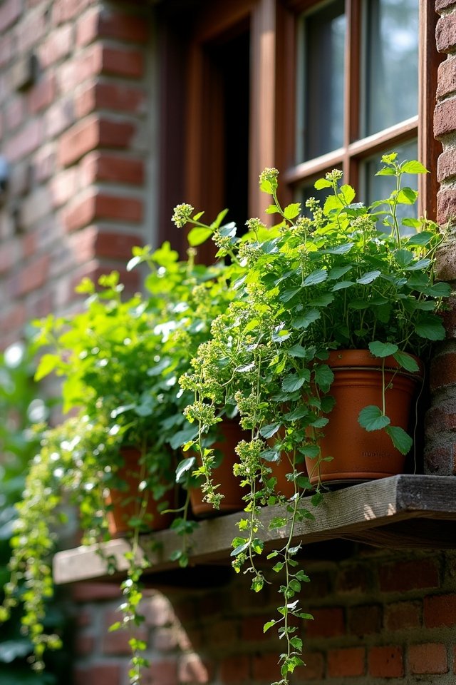 vertical oasis of blooms