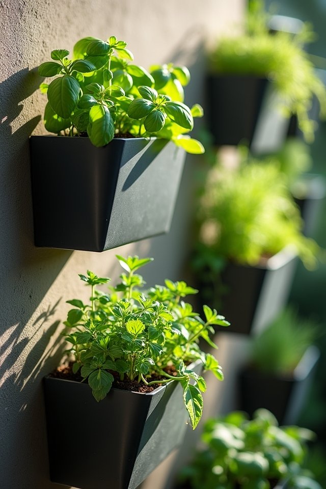 vertical planters for herbs