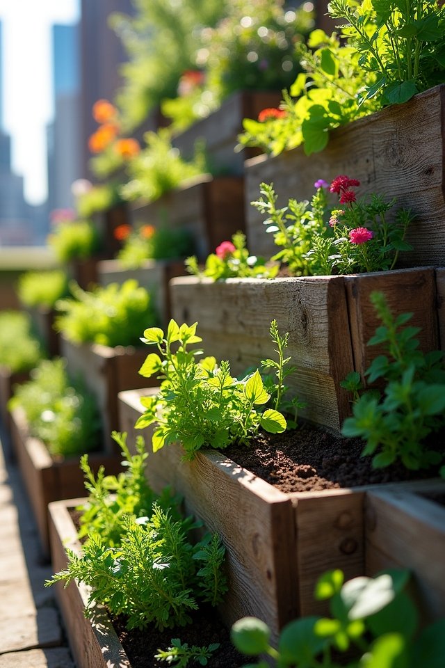 vertical raised bed gardening