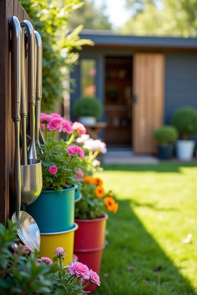 vertical storage for small yards