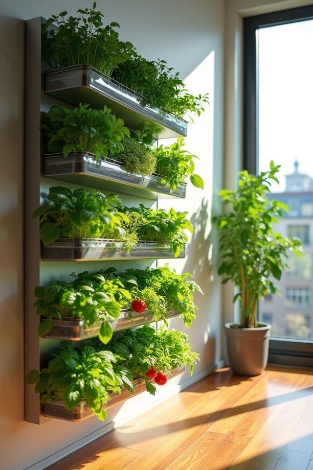 vertical urban gardening solution