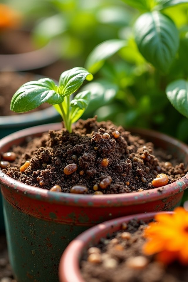 vibrant container garden amendments